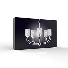 Transparent Chandelier Decor for Living Room