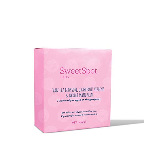 SweetSpot Labs Variety Pack Feminine Wipes pH Balance Cleansing Wipes