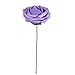 Vlovelife Artificial Flowers with Stem, 25pcs Lavender Real Looking Roses, Fake Rose Flowers with Stem for DIY Wedding Bouquets Centerpieces Arrangements Birthday Baby Shower Home Party Decor