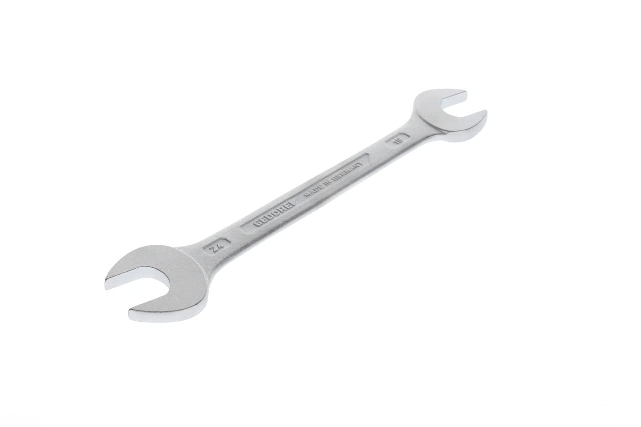 Gedore 6-19X24 19 x 24 mm D3110 Double Open Ended Spanner - Silver