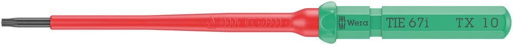 Wera Kraftform Kompakt VDE 67 i TORX® Take It Easy, TX 10 x 157 mm