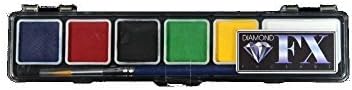 Diamond Fx 6 Color Mini Metallix Face Paint Palette by Diamond FX