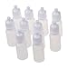 TOOGOO(R) 10 Pcs 10 ML 1/3 OZ LDPE Plastic Childproof Dropper Bottles Oil Lotion