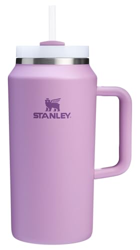STANLEY Quencher H2.0 Becher mit Griff und Strohhalm, 1,8 l, Flowstate Deckel mit 3 Positionen, großes Fassungsvermögen für Reisen und Sport, isoliert