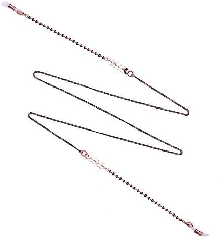 Bohemian Glass Chain Holder necklace for Sunglasses Lanyards with Swarovski Crystal