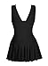 COCOPEAR Women's Shaping Body One Piece Swimdress Printed Skirted Puls Size Swimsuit(FBA)