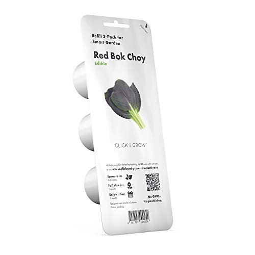 Click and Grow Smart Garden Red Bok Choy Plant Pods, 3-Pack - Thumbnail 2