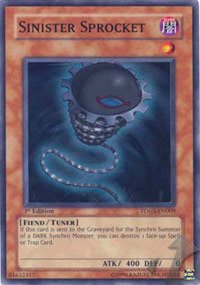 Yu-Gi-Oh! - Sinister Sprocket (TDGS-EN009) - The Duelist Genesis - 1st Edition - Super Rare