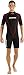 Cressi Shorty Men's Wetsuit for Water Activities - Tortuga 2.5mm Premium Neoprene