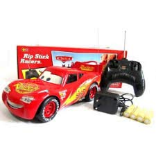 VW McQueen 27MHz Rechargeable Remote Control Car (Red) Dimensions - 12 x 9 x 27 cm