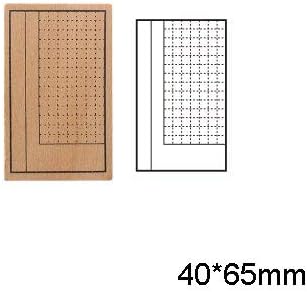 LELEXI: 1pcs Digital Time Calendar Symbol Wooden Rubber Stamp Kids DIY Handmade Scrapbook Photo Album, Students Stamp Arts, Crafts Gifts