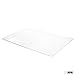 Office Desk Mat Clear - 36 x 20 Inch Plastic Computer Mat for Desk