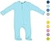 Baby Bodysuit Footie Organic Cotton - Sleep n Play with Gloved Sleeve