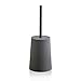 O-KIS Toilet Brush and Holder Modern Simple Elegant Practical Toilet Brush for Bathroom Toilet Storage - Charcoal Grey