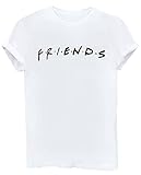 Lookface Women's Cute T Shirt Junior Tops Teen Girls Graphic Tees White Medium