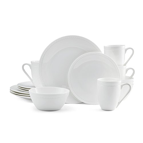 Mikasa 5224192 Loia 16-Piece Dinnerware Set, Service for 4