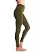 Homma 6-Pack Fleece Lined Thick Brushed Leggings Thights (S/M/L, Black x2/Olive/Burgundy/Navy/Grey)