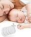 #1 Best Washable Organic Bamboo Nursing Pads -8 Pack (4 Pairs)- Reusable Breast Pads,Bra Pads, Leakproof, Ultra Soft, Waterproof, Hypoallergenic Breastfeeding Pads, Absorbent Pads, 2 Free Ebooks !!