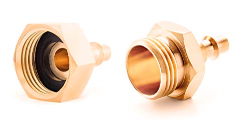Winterize Kit for RV's and Sprinkler Systems | Water Blowout Fittings | Blowout Plug Quick Connect for Air Compressor - Thumbnail 2