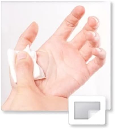 Pensos XL sensíveis, pensos de proteção de feridas médios a grandes, adesivos hipoalergénicos e estéreis sem látex, 1 pacote de 5 unidades de 6 x 7 cm