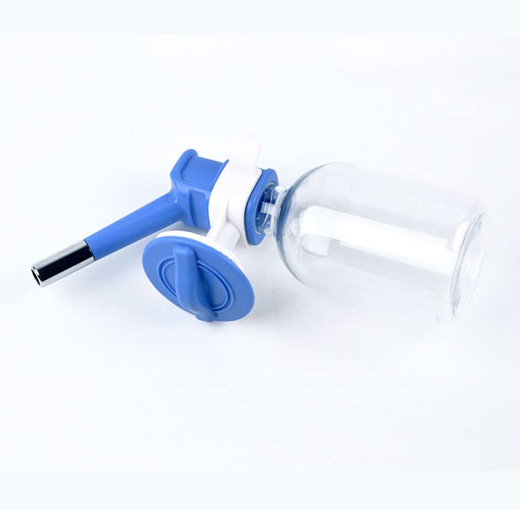 zalati Water Dispenser Water Bottle with Nozzle Cage Hunging for Small-Medium Sized Pets Water Feeding
