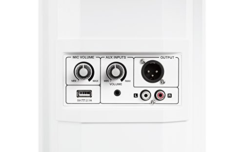 Denon Professional Lectern Active White | Lectern with Active Speaker Array