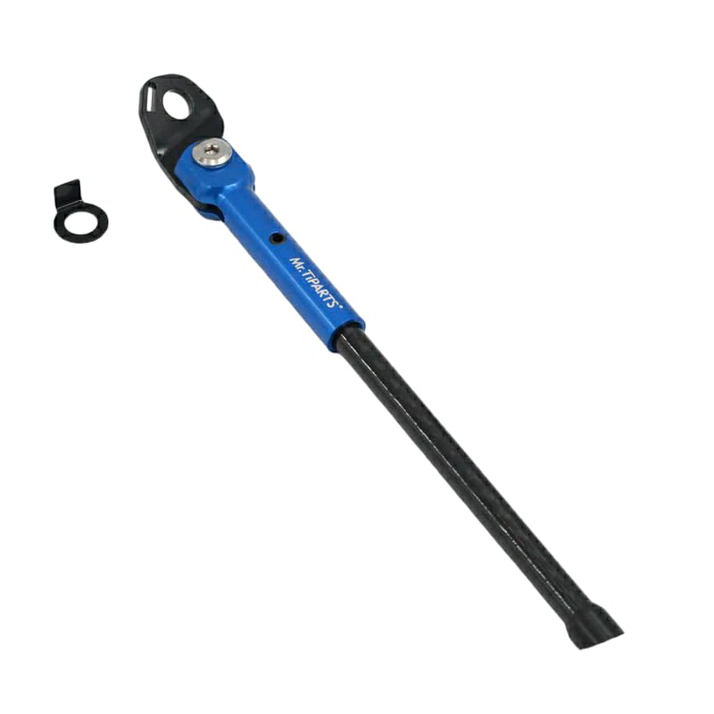 London Craftwork Lightweight Carbon Kickstand for P and T line Brompton Blue