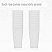 ELITE SELECTION Clear Disposable Plastic Cups 16 Oz. Pack Of (80) Fancy Hard Plastic Cups - Party Accessories - Wedding - Cocktails- Tumblers
