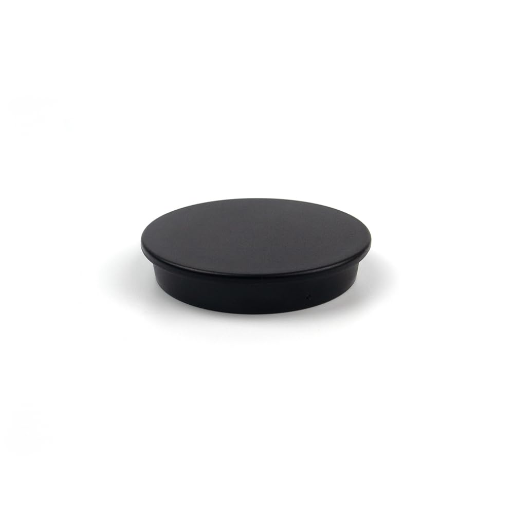 magnetiques.fr LOT OF 5 ROUND AND BLACK NEODYMIUM RINGS DIAMETER 40MM