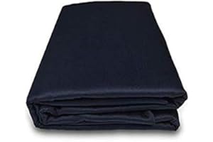 Calico Homes 1000 Thread Count 100% Egyptian Cotton Ultra Soft 1 Piece Flat Sheet (Top Sheet) Cal-King Size Navy Blue Color