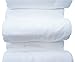 JUSTSWAG CHDENUO Baby Swaddle Blankets, White Cotton Muslin (3 Pack) 47x47, by Babeez Dream