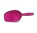 WZYuan 1-Cup Pet Food Scoop, Lines for 1/2 Cup and 1 Cup, Dog Puppy Cat Bird Rabbit Plastic Pet Food Scoop (Hot-Pink)