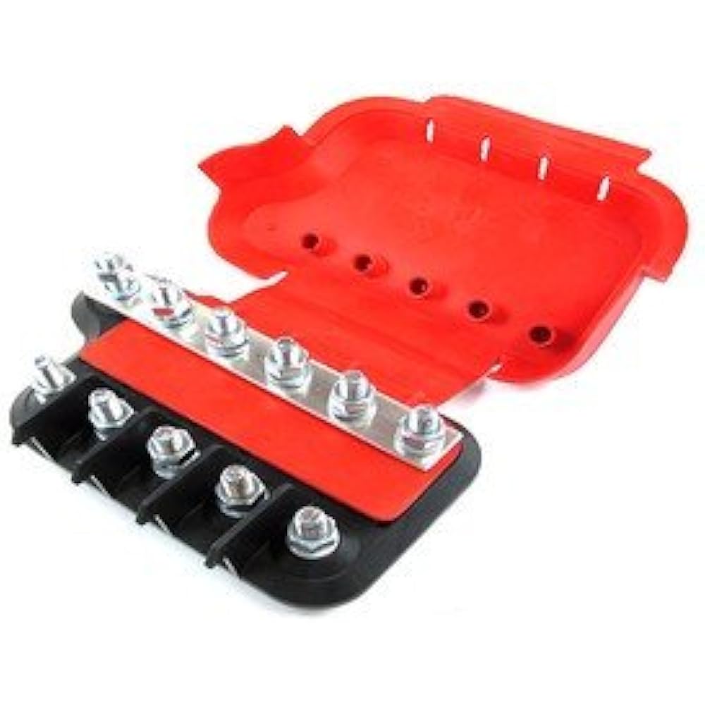 Lmg Amg Mega Fuse Holder 5 Position 300A With Cover Industrial