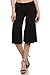 Iconic Luxe Women's Wide Waistband Cropped Pants From Small to XXXL - Made in USA