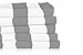 The Shrunks Stripy Cotton Blanket - Grey