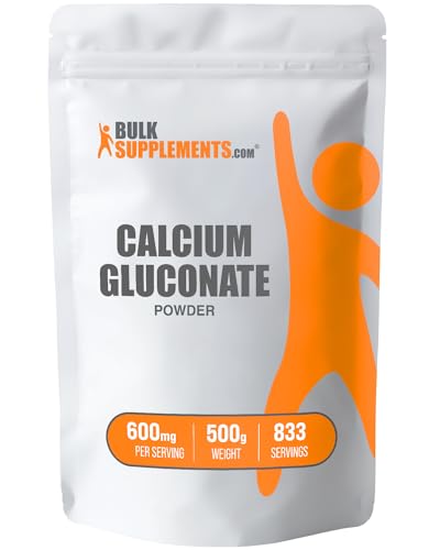 BulkSupplements.com Calcium Gluconate Powder
