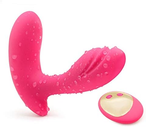 10 Modes Women Butterfly Wearable Remote USB Charged Wireless Control Butterfly Invisible Vǐbrator Toys Red