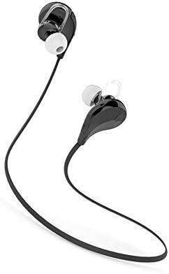 Bluetooth Headphone With In-line Microphone, Sweat proof, Noise Cancelling Headsets [Newer Version].