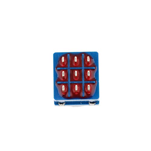 9-pin 3PDT Guitar Effects Pedal Box Stomp Foot Metal Switch True Bypass Practical Metal Switch Guitar Accessories Blue & Silver