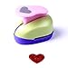 Do4U Multi-Selection Crafts Punch 1-Inch Paper Punches DIY Handmade Punchers Tag Maker Eva Foam Maker (Heart)