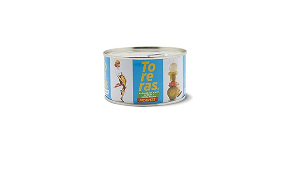 TORERAS PICANTES ALIÑADAS CON ACEITE DE OLIVA Y ANCHOA ...