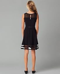 Calvin Klein Girls Sleeveless Party Dress, Fit and
