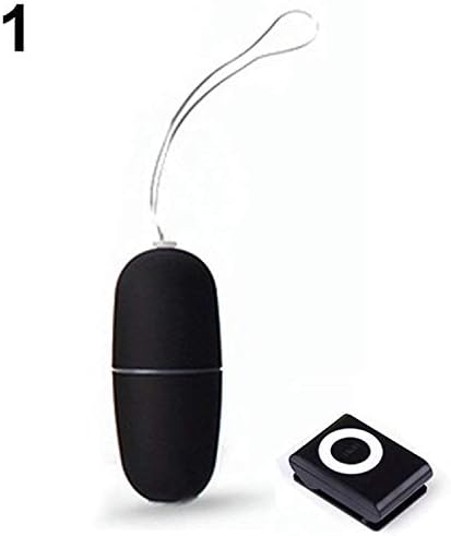 Best Sellers Xmas Gift Control Couples Women Toy 20 Bullet Items Water Speeds Funny Wireless Bulle Vi-Bradors Toys Remote Mp3 Lady Wireles Proof,Black,Vibratos G Spot Clitoris Big