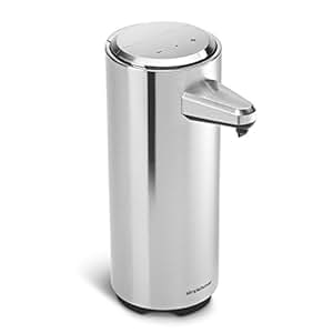 soap sensor dispenser simplehuman pump rechargeable amazon seifenspender automatic sample oz brushed nickel mit bathroom bath test
