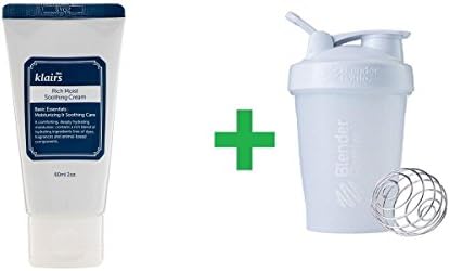 Dear, Klairs, Rich Moist Soothing Cream, 2 oz (60 ml) + Assorted Sundesa, BlenderBottle, Classic With Loop, 20 oz