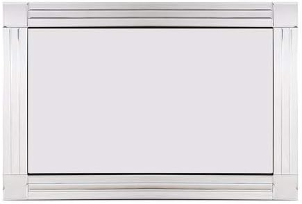 Tuff Concepts Antique Modern Venetian Style Wall Mirror, 91cm X 61cm, Silver, 91.4L x 61W cm - Image 3