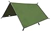 Hands DIY 3 m x 3 m Tent Tarp Hangmat Regen Vlieg Sneeuwdicht Camping Onderdak Tarpaulin voor Outdoor Camping Wandelen…