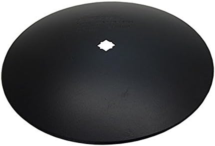 Qty:5 B45-2243 18" 9 Gauge Plain Disc Blade 2-1/2" Concavity . 7/8" x 1" Square Hole . Dual punch centers