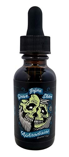 GRAVE BEFORE SHAVE Leather/Cedar-wood scent Beard Oil 1oz.
