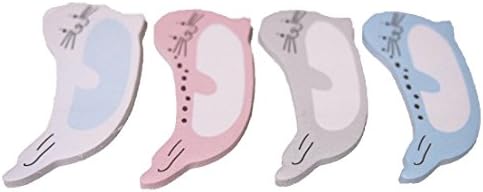 100 Sheets 4 pattern Sticker Seal shape Post-it Bookmark Marker Memo Flags Index Tab Sticky Notes